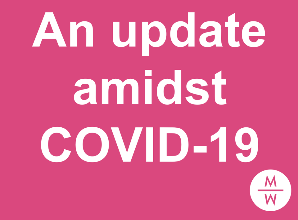 An update amidst COVID-19